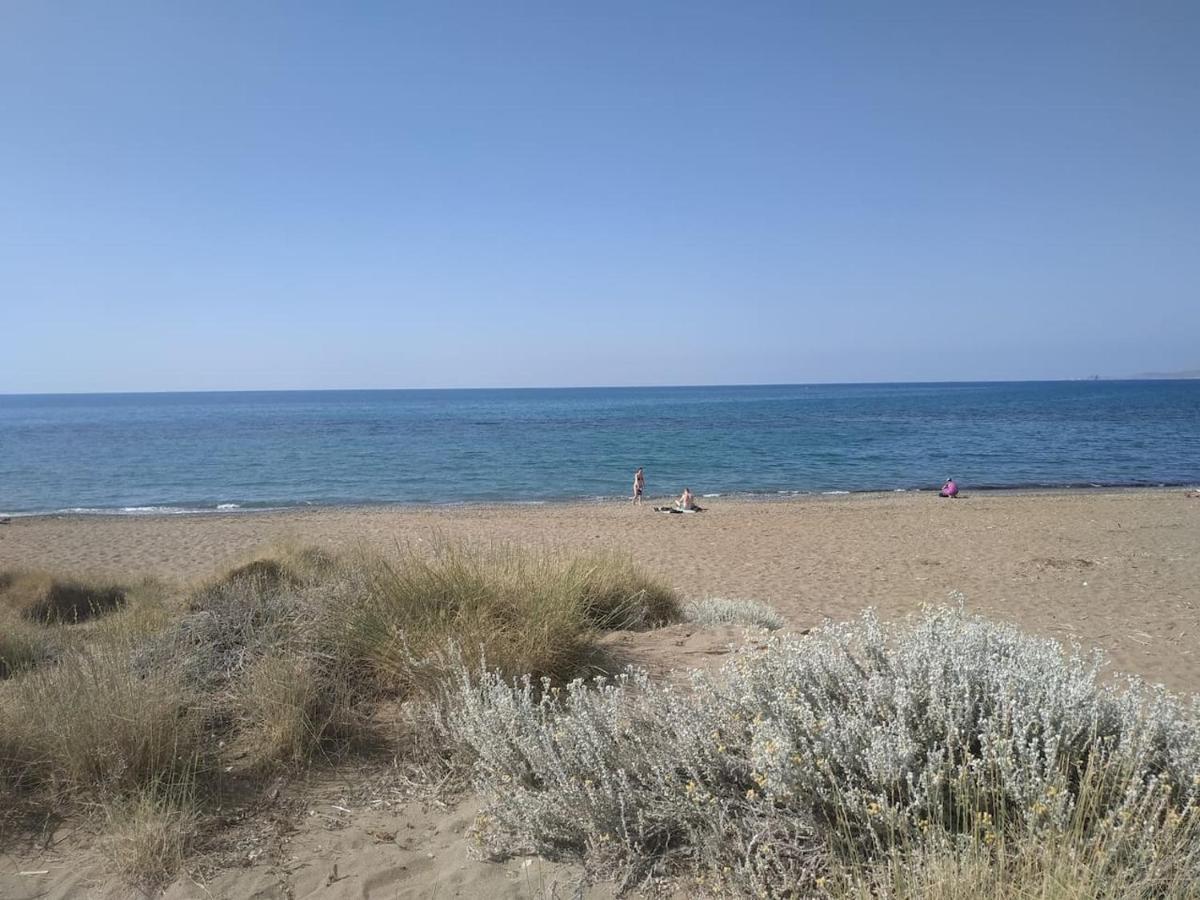 Studio On The Closest Beach To The City! Amoudara Lasithiou 外观 照片