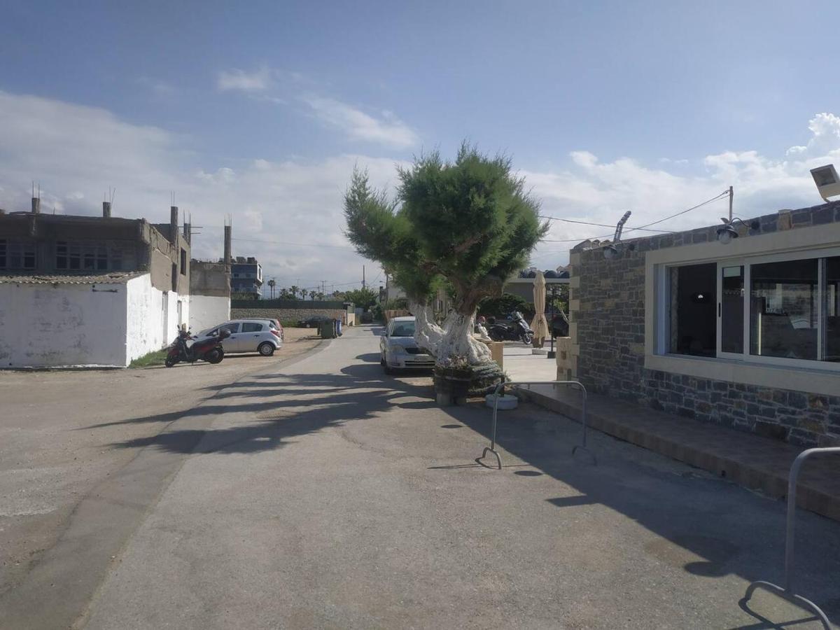 Studio On The Closest Beach To The City! Amoudara Lasithiou 外观 照片