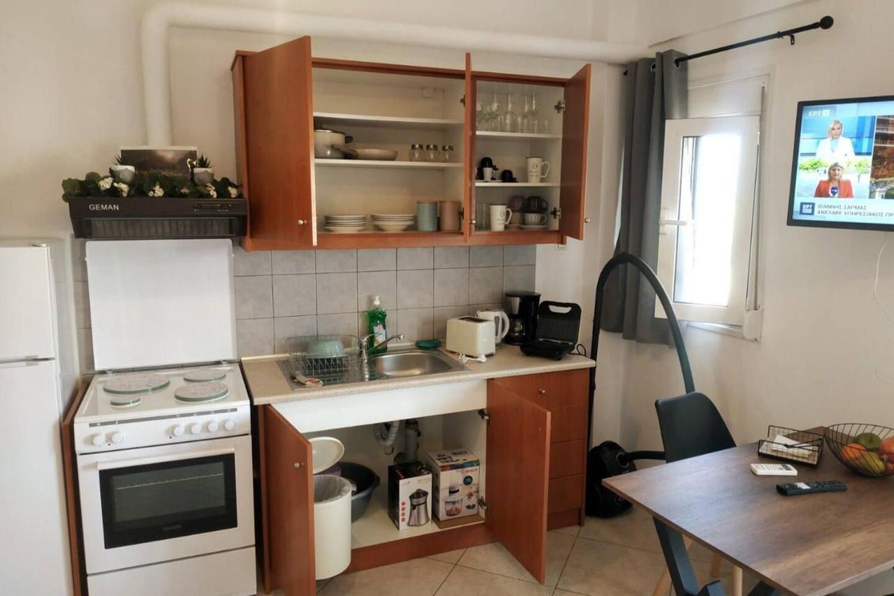 Studio On The Closest Beach To The City! Amoudara Lasithiou 外观 照片