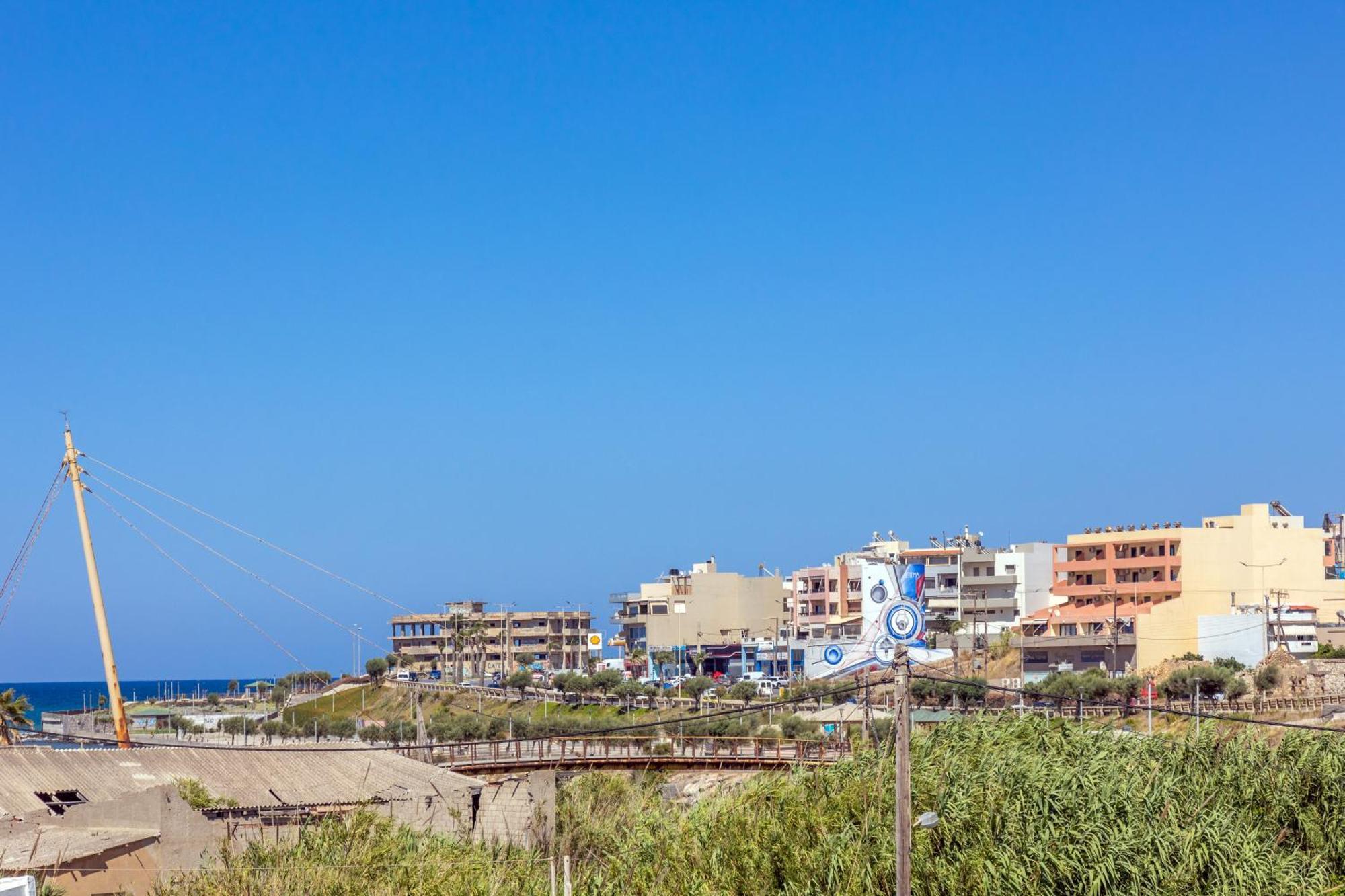 Studio On The Closest Beach To The City! Amoudara Lasithiou 外观 照片